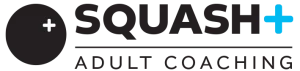 Squash+ Adult Coaching Logo